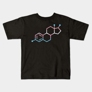 Estrogen Molecule Symbol - Trans Kids T-Shirt